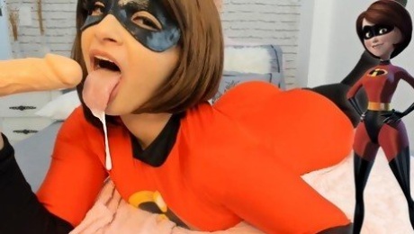 Joi with Mrs. Incredible Elastigirl - Jerk Off Instructions You will Cum a Lot