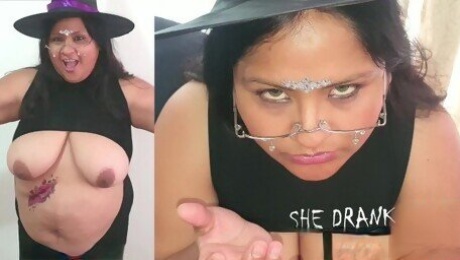 Belly and swallow for halloween