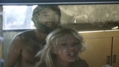 He is cuckolded by sexy blonde in a trailer