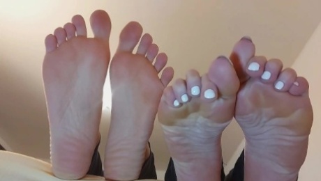 My Tgirl Roommate love foot fetish (full movie)