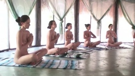 Nude Yoga Class